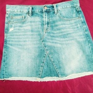 Gap jean skirt